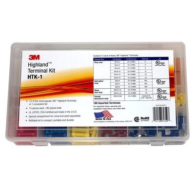 3M HTK-1 3M 7100112734 Highland Terminal Kit 180 PC