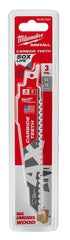 Milwaukee 48-00-5321 THE AX with Carbide Teeth SAWZALL Blade 6 Inch 5 TPI