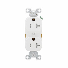 EATON TRBR20W-BXSP TRBR Duplex Tamper-Resistant Straight Blade Receptacle 125 VAC 20 A