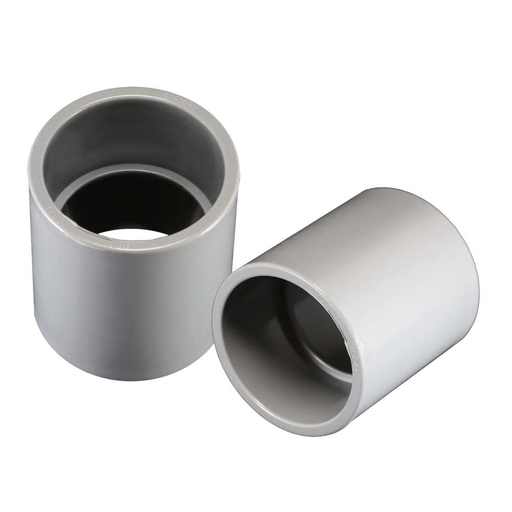 CANTEX 6141632 4 PVC CONDUIT COUPLER SCH40 GREY