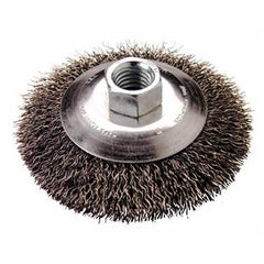 Milwaukee 48-52-1325 Bevel Wheel Brush 4 In. Carbon Steel