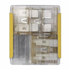 Eaton ATC-25 BUS FUSE; 25A AUTOMOTIVE FAST ACTING; 19.1x19.3x5.25mm PLASTIC-CLEAR BLADE; 32VDC (5)