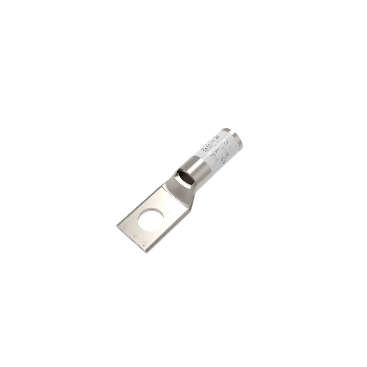 Hubbell YA3CL YA-L 1-Hole Compression Lug With Inspection Window 3 AWG Copper 5/16 in Stud