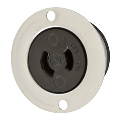 Hubbell HBL7468 HUB 2W Outlet 125 VAC 15 A Locking Receptacle