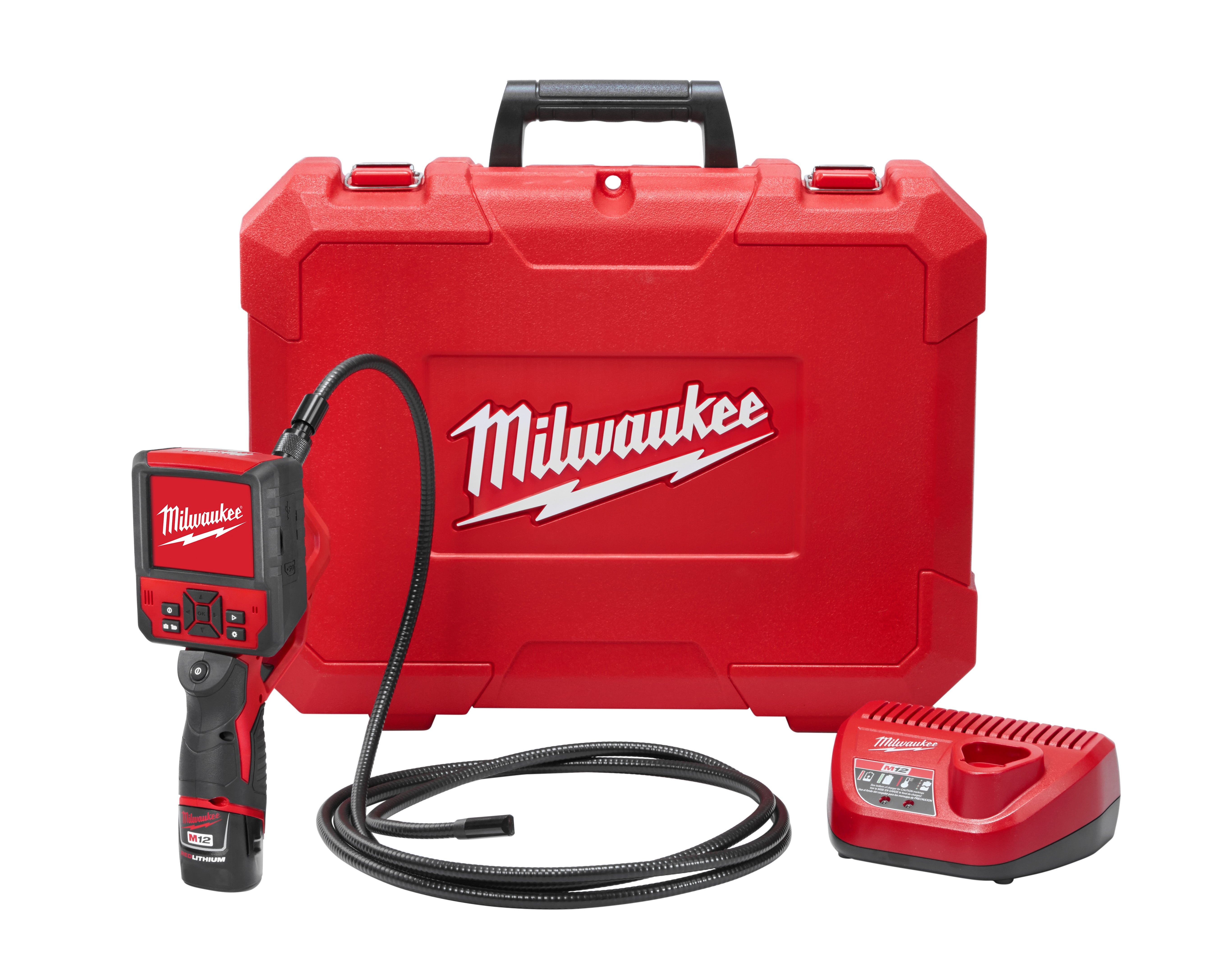 Milwaukee 231621 M12 M-Spector Flex 9ft Inspection Camera Cable Kit