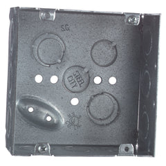 ABB 721711/23/4E Steel City 72171-1/2-3/4-E Outlet Box, 42 cu-in Capacity, 1 Outlet, 16 Knockouts