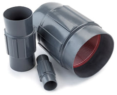 Robroy Industries PRCPLG-2 Plasti-Bond PRCPLG-2 2 40mil Gray PVC Coated Exterior Steel Rigid Conduit Coupling