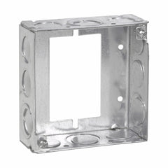 Crouse-Hinds TP422 4 x 4 x 1-1/2 Steel Square Box Extension Ring