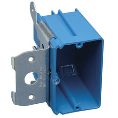 ABB B121ADJ 1-Gang PVC Adjustable New Work Outlet Box, 21 cu-in