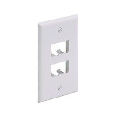 Panduit CFP4EI Mini-Com Faceplate 4 Ports Flush Mount