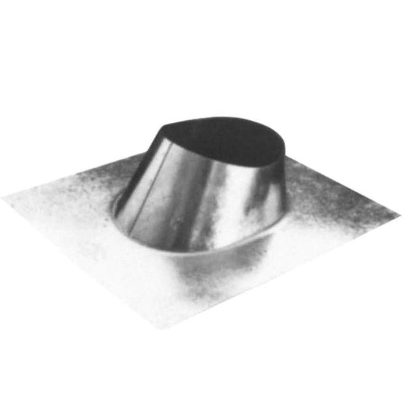 Hart & Cooley 11/2F Duct Flashing, Standard Round, 1.5 in, Galv Steel, Meets UL