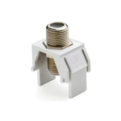 Pass & Seymour WP3479-WH White Nickel F Connector Single Pack