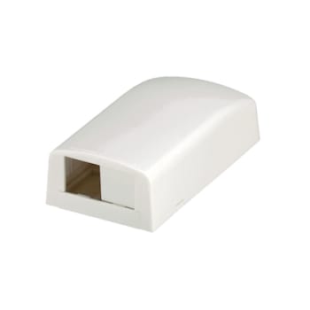 Panduit CBX2WH-AY Mini-Com 2-Port Surface Mount Box, White