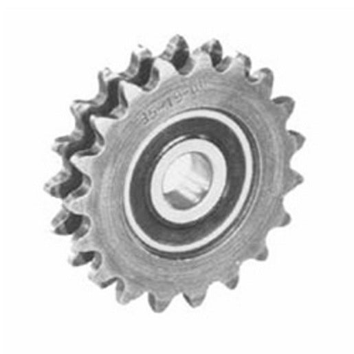 Lovejoy D80BB12 Idler Roller Chain Sprocket - Steel Material, 80-2 Chain, 1 in Pitch, 0.75 in Bore, 12 Teeth