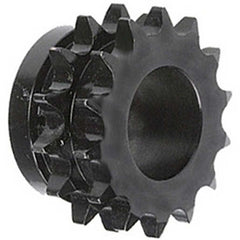 Martin D08B15 Stock Bore Sprocket - Metric - 08B / 1/2 in, B Hub, 15 Teeth, 12 mm Stock Bore