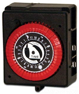 Intermatic PB913N66 Panel Mount Timer 120V SPST 24hr