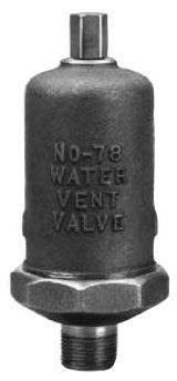 Bell & Gossett 401485 HOF78 Hoffman Water Vent Model 78 Vent Valve 3/4 x 1/8 in