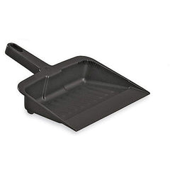 Rubbermaid Commercial FG200500CHAR Plastic Dust Pan 12x8-1/4x2-5/8