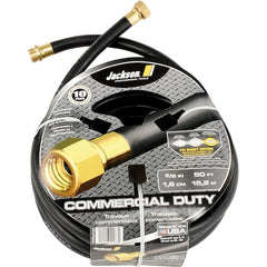 Jackson Professional Tools 4008300A 5/8 X 50' Rubber Commercial Garden Hose