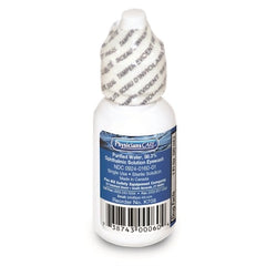 First Aid Only K708 Eyewash Bottle Screw Cap 1 oz 144 Bottles Included