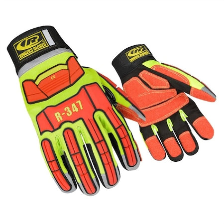 Ringers Gloves 347-10 Gloves Rescue Hi-Vis L