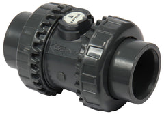 IPEX 052028 1-1/4 SXE True Union Ball Check Valve PVC FPM Socket/Thread Easyfit Xirtec-140