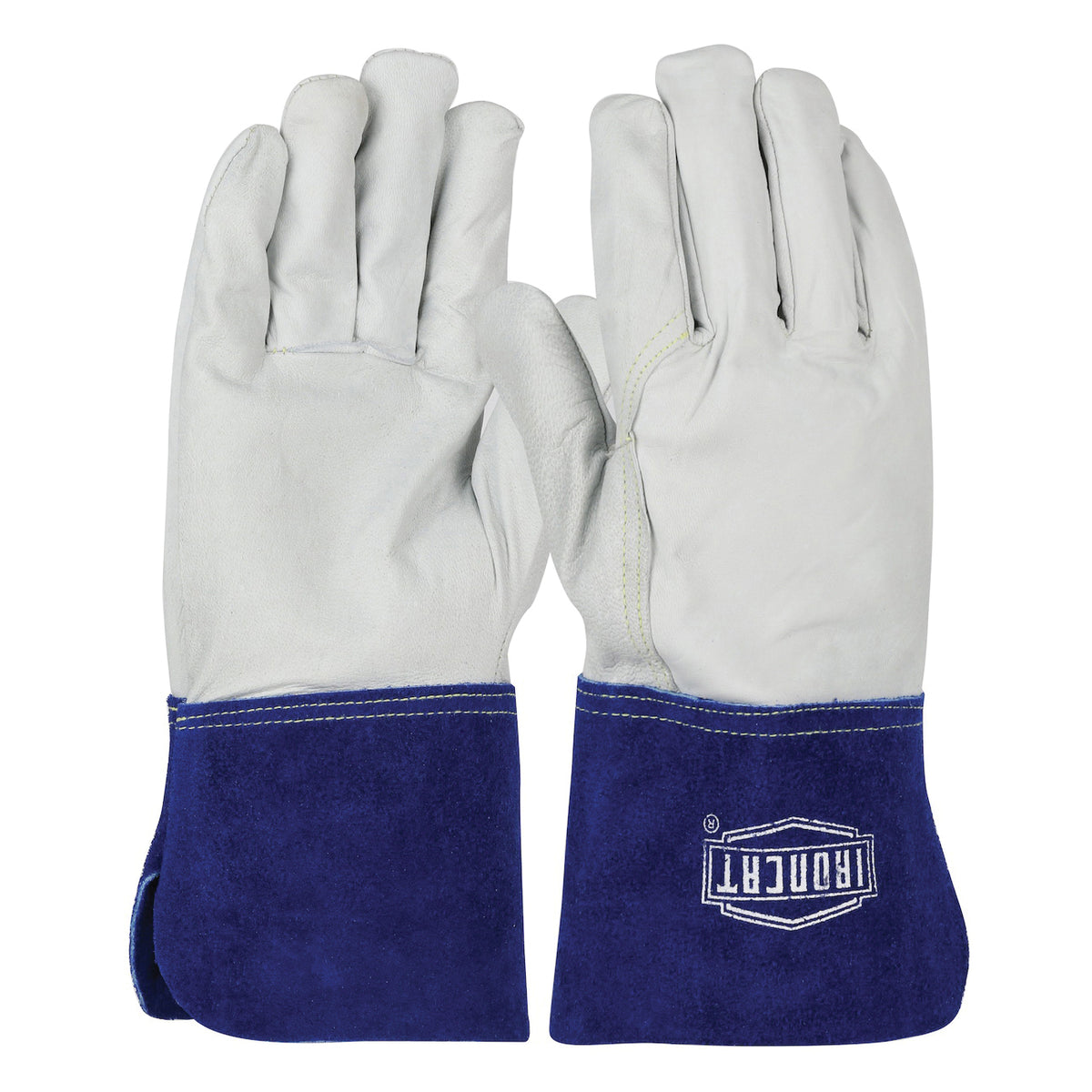 Ironcat 6142/L Welding Gloves L - Soft Grain Goatskin Leather/Kevlar Thread