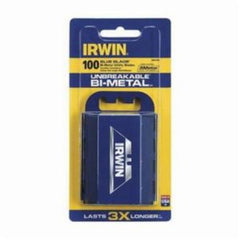 Irwin 2084400 Bi-Metal Utility Blade 2-3/8 Inches 100 Pack Most Standard Utility Knives