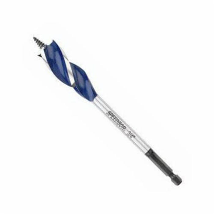IRWIN Irwin 3041007 Speedbor Tri-Flute Wood Drill Bit 1 inches x 6 inches (1 Pack)