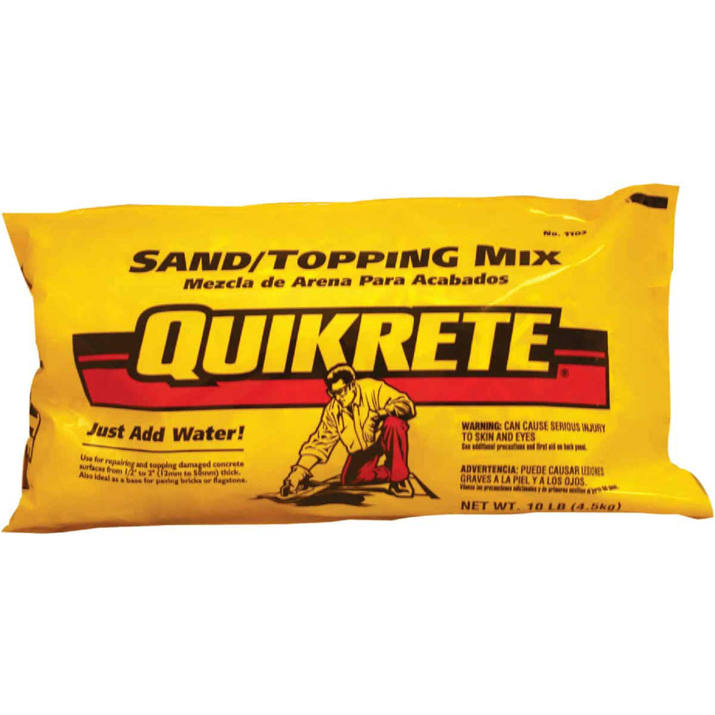 QUIKRETE Quikrete 110310 Mix Sand Topping RTU (10 lb bag)