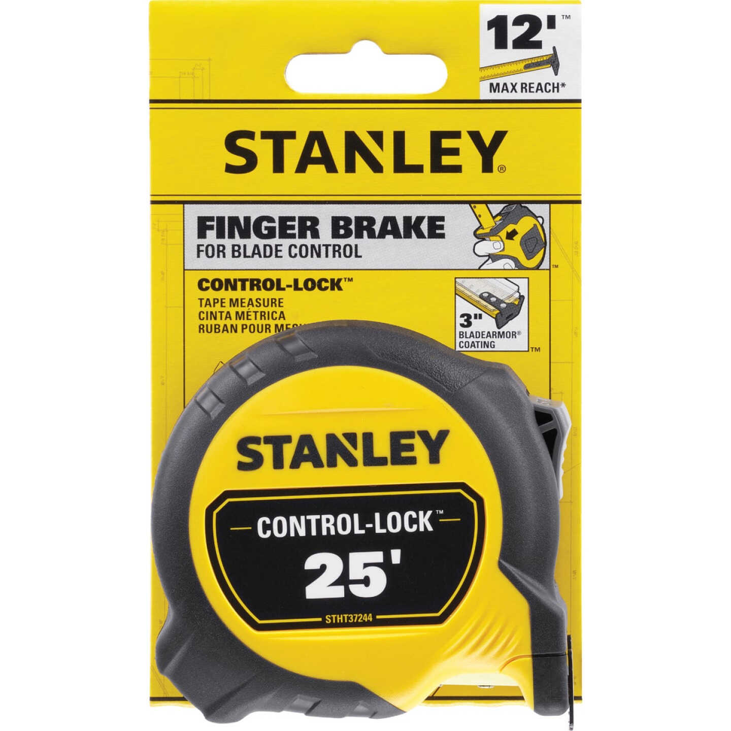 STANLEY Stanley STHT37244 Control Lock Tape 25 ft