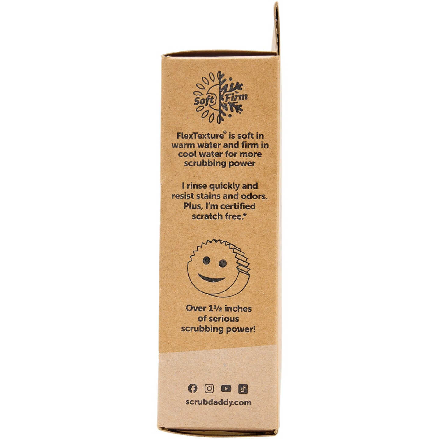 SCRUB DADDY Scrub Daddy FG0100901006PD0EN03 Eco Collection Dye-Free Scrubber (Each)