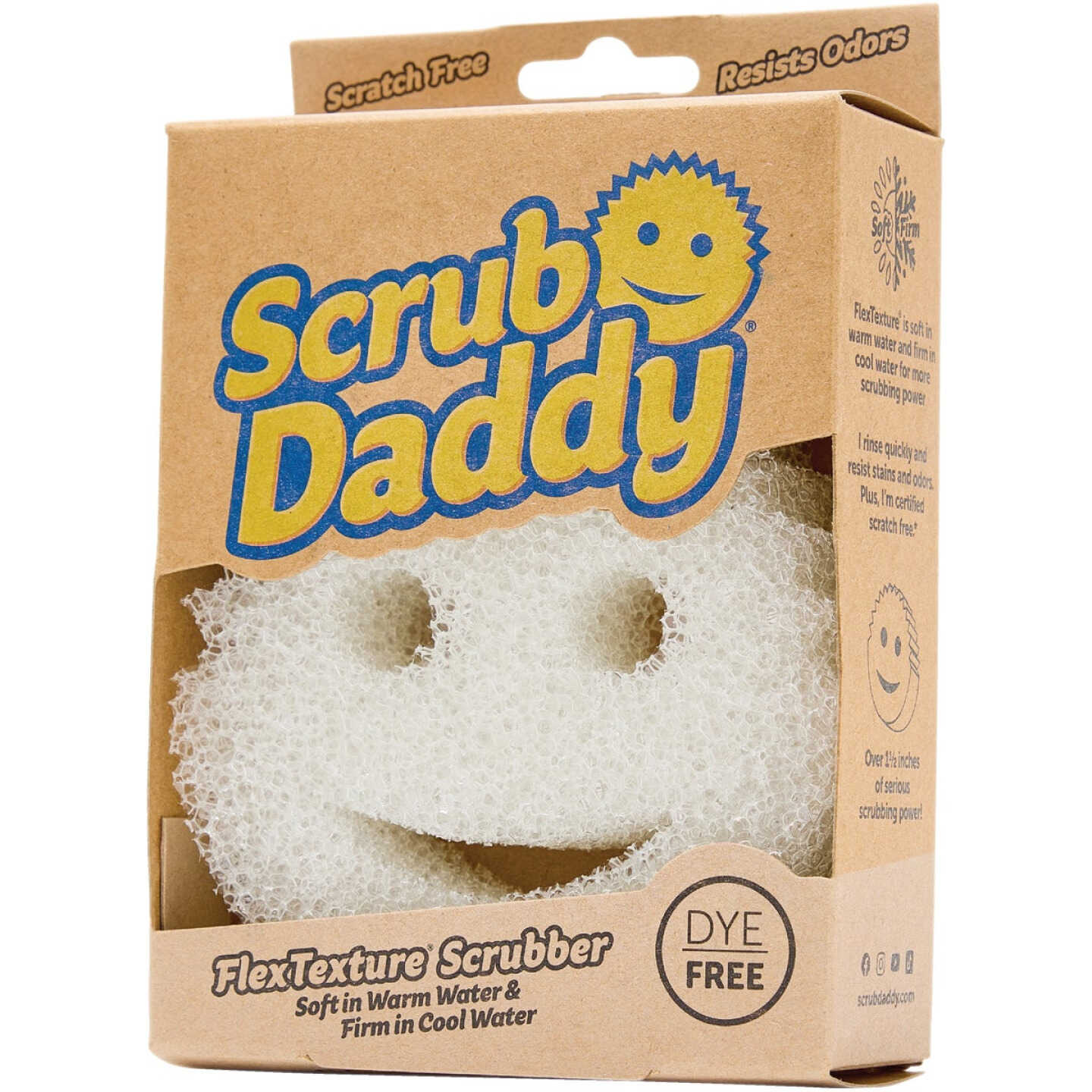 SCRUB DADDY Scrub Daddy FG0100901006PD0EN03 Eco Collection Dye-Free Scrubber (Each)
