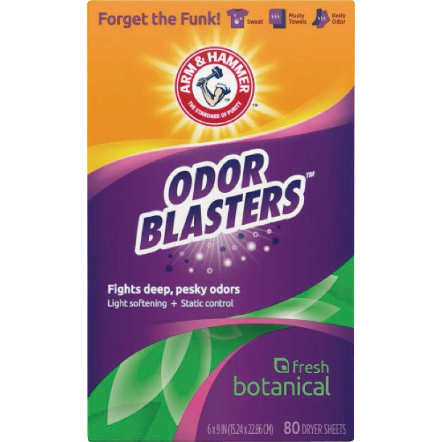ARM & HAMMER Arm & Hammer 291 Odor Blasters Dryer Sheet (80 ct)