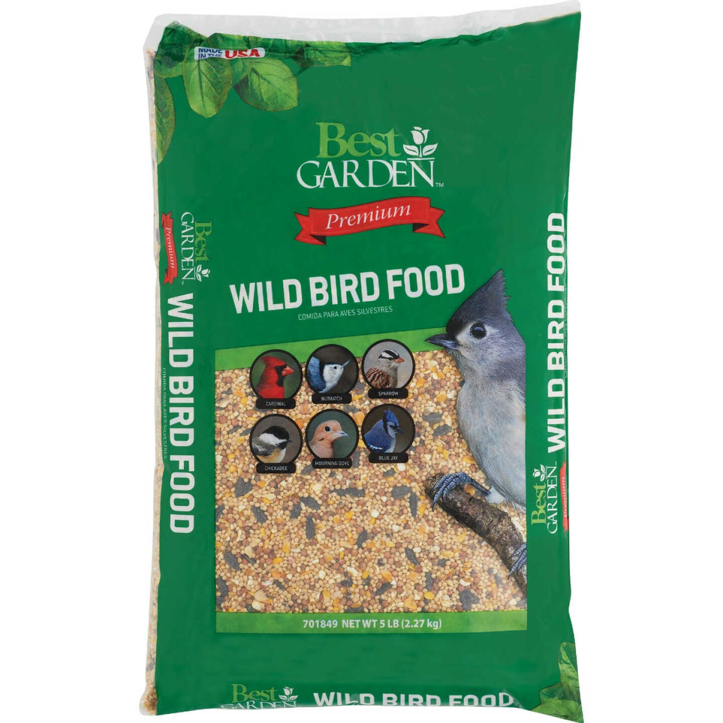 BEST GARDEN Best Garden 90050 Wild Bird Seed 5 lb (90050)