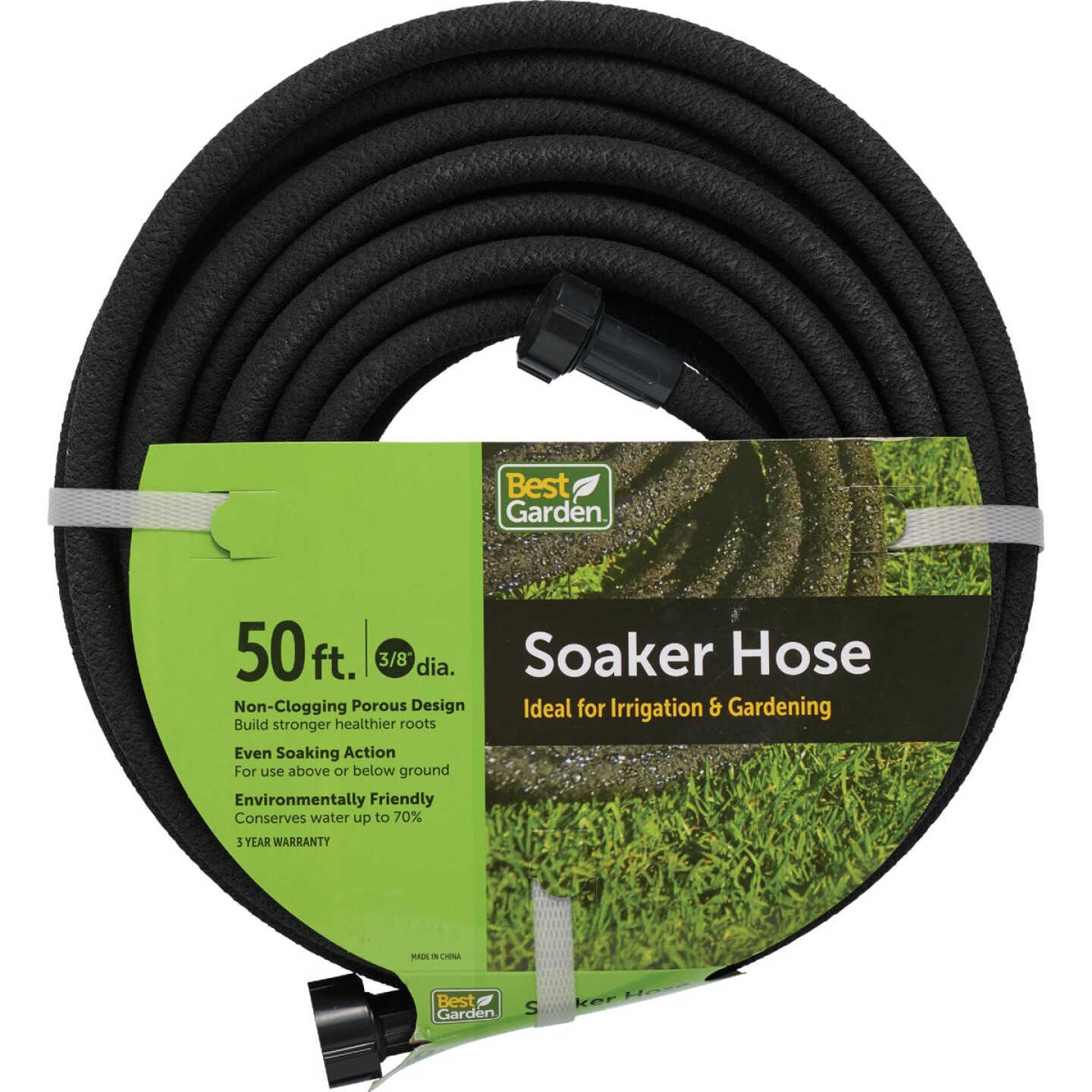 BEST GARDEN Best Garden 703600 Soaker Hose 3/8 in. Dia. x 50 ft