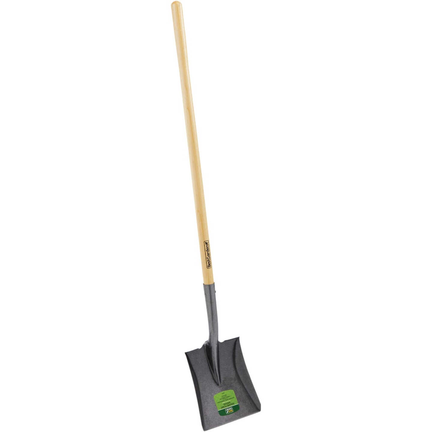 BEST GARDEN Best Garden 710537 Wood Handle Square Point Shovel (44 in.)
