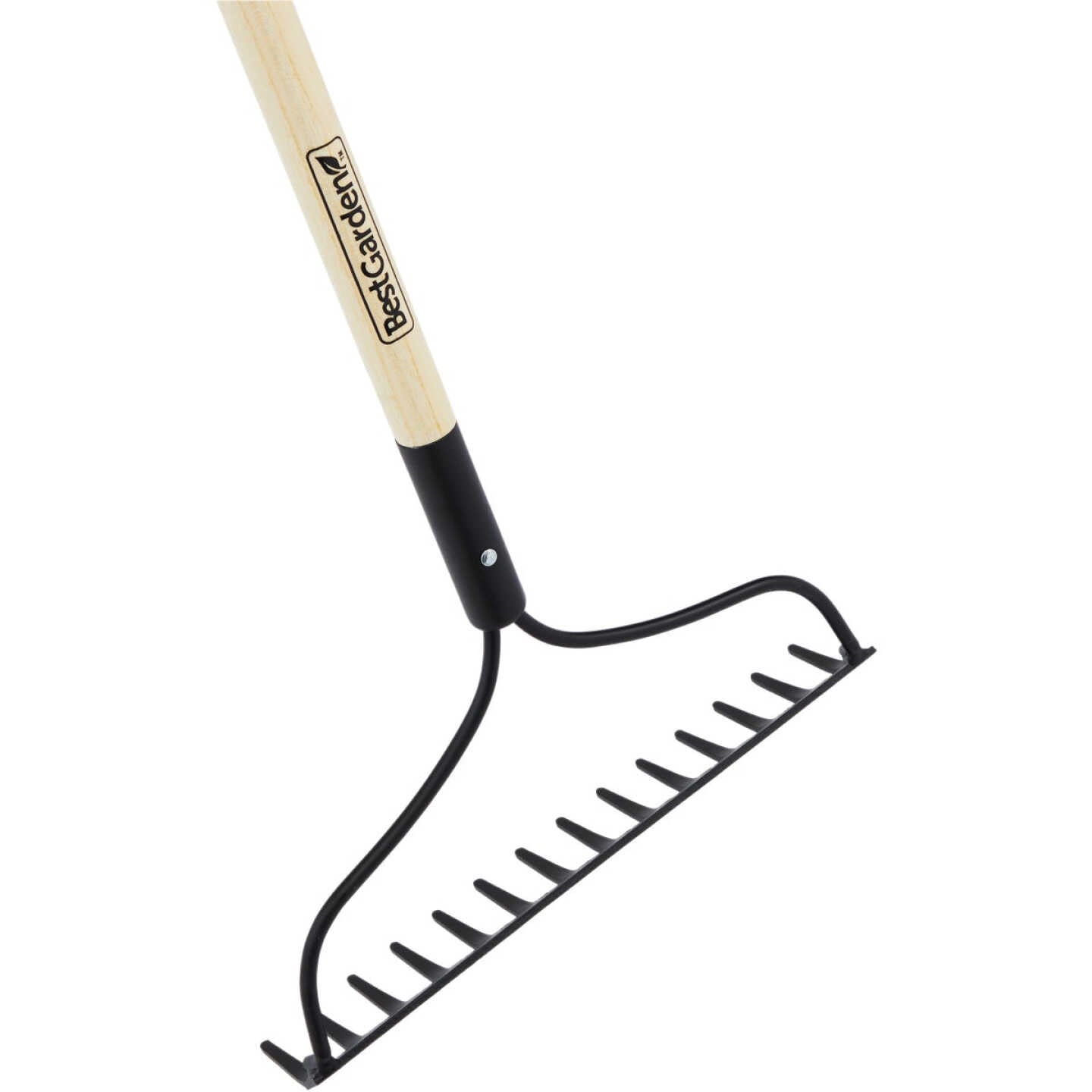 BEST GARDEN Best Garden 710662 14 In Steel Bow Garden Rake 54 In Overall