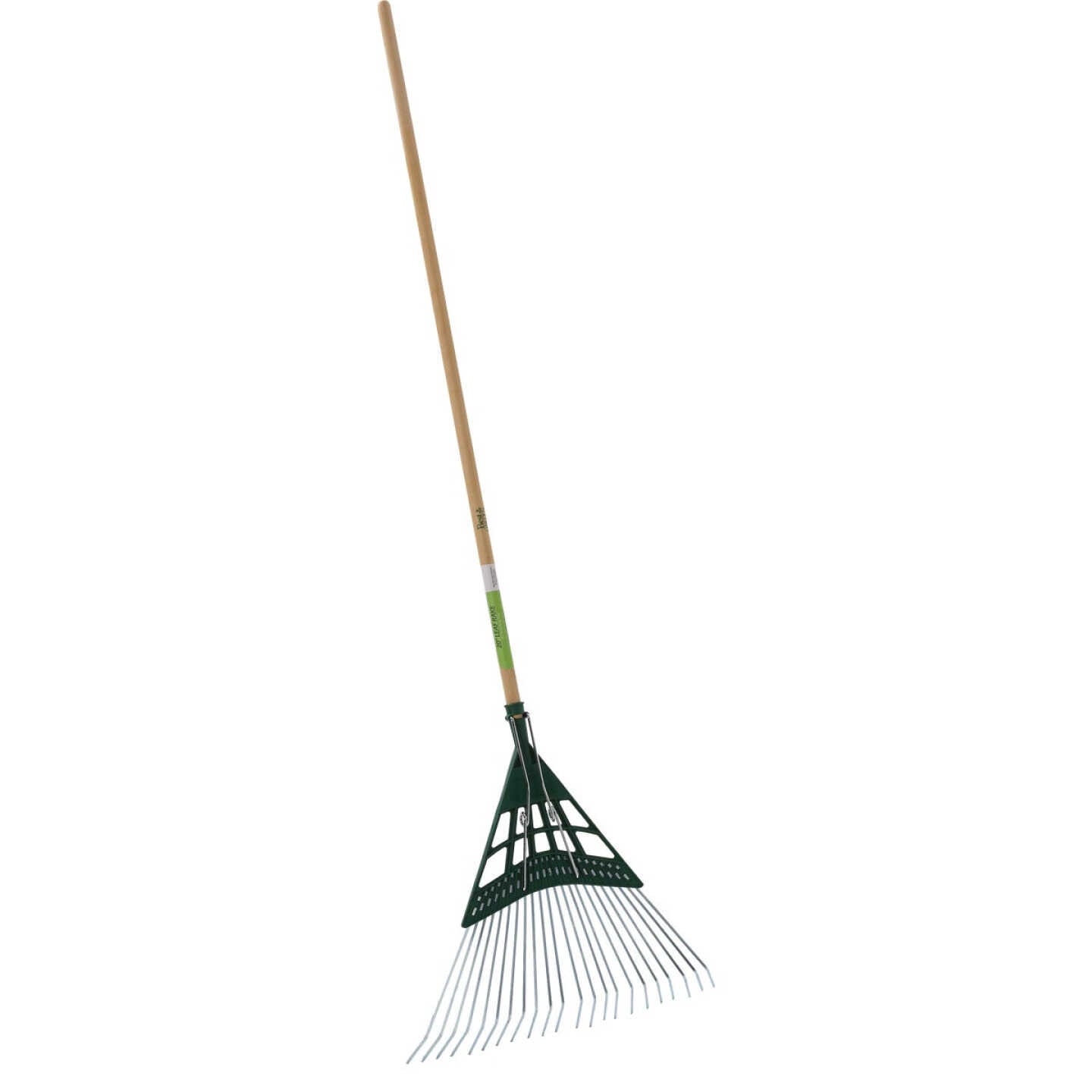 BEST GARDEN Best Garden EMP-22-DIB 20 In. Steel Leaf Rake 48 In. Handle (22-Tine)