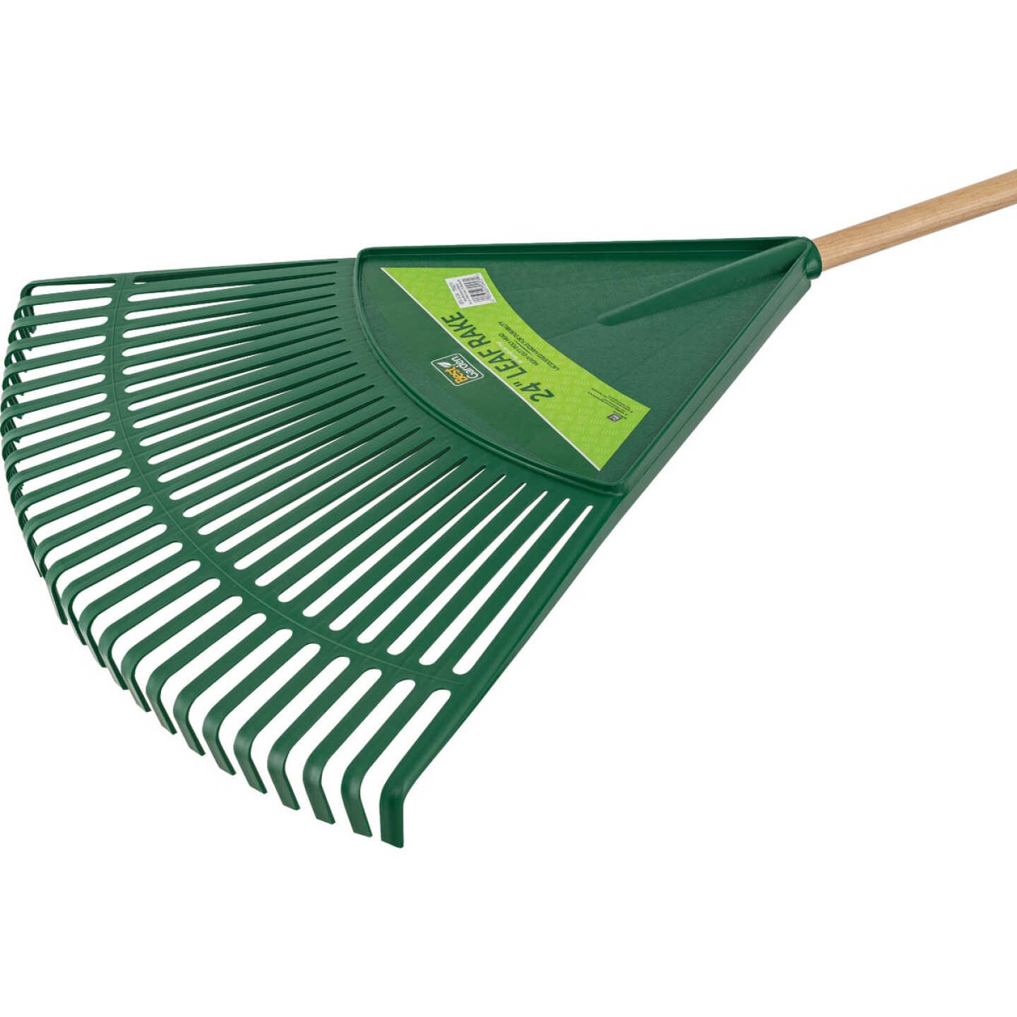 BEST GARDEN Best Garden EP-26-DIB Poly Leaf Rake 24 in Head 48 in Handle 26-Tine