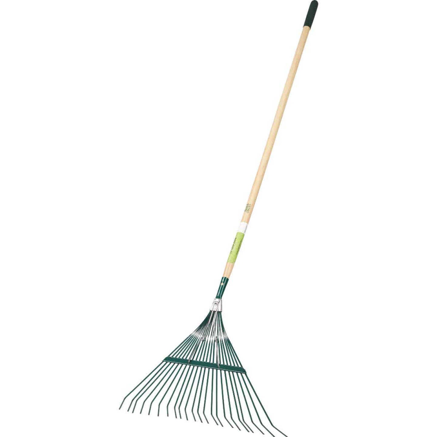 BEST GARDEN Best Garden EMX-22-DIB 22 in. Steel Leaf Rake 48 in. Handle (22-Tine)
