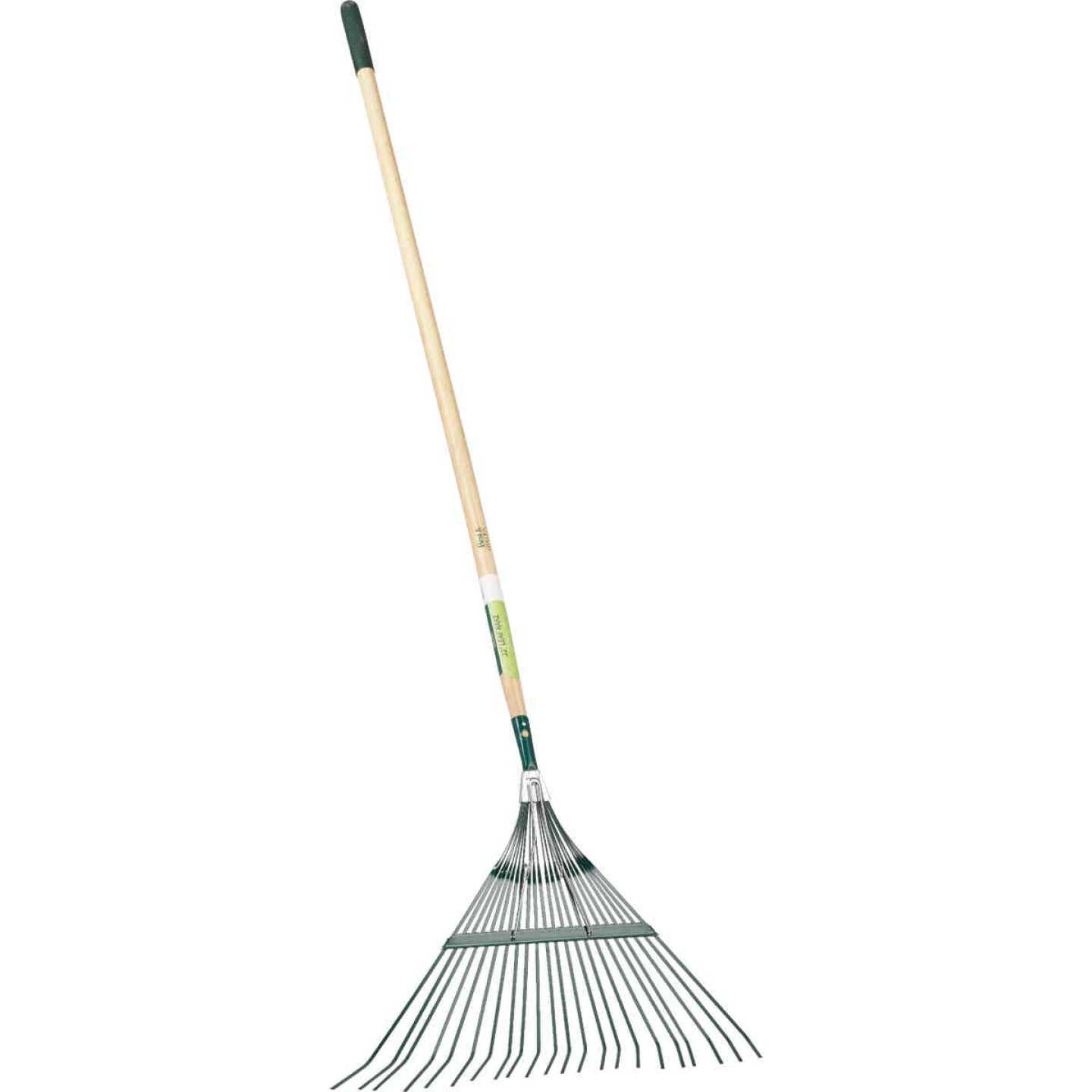 BEST GARDEN Best Garden EMX-22-DIB 22 in. Steel Leaf Rake 48 in. Handle (22-Tine)