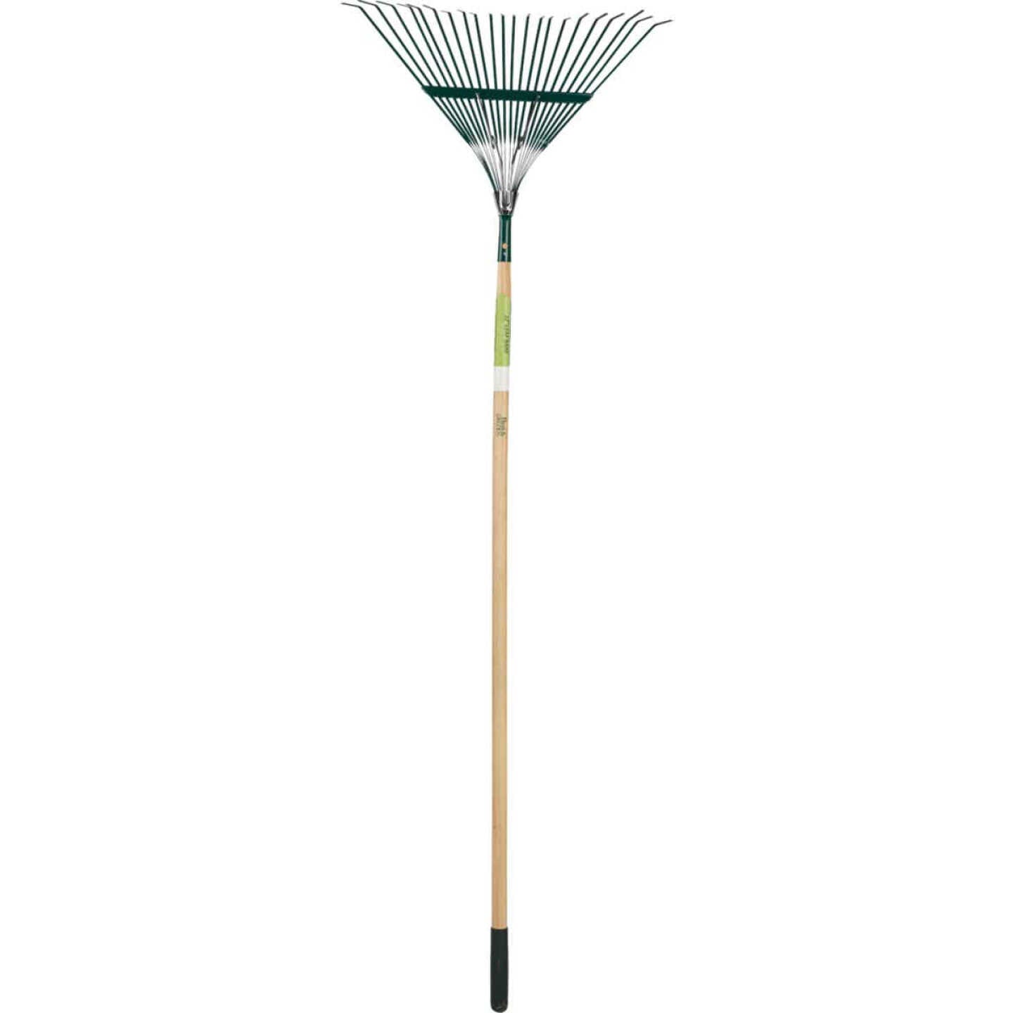 BEST GARDEN Best Garden EMX-22-DIB 22 in. Steel Leaf Rake 48 in. Handle (22-Tine)