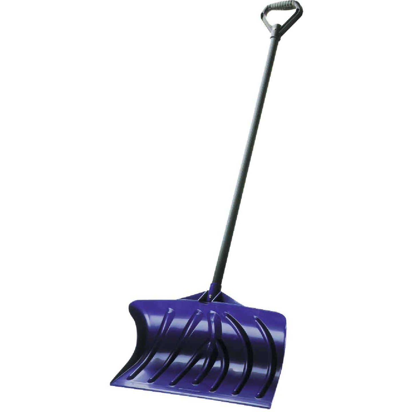SUNCAST Suncast SP1400FF 20 in poly snow pusher with 37 in steel handle (20 in blade / 37 in handle)