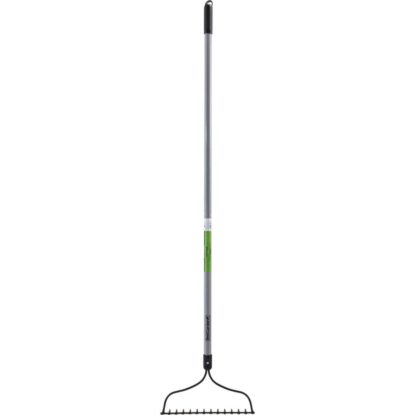 BEST GARDEN Best Garden 761624 14 In. Steel Bow Garden Rake 54 In. Handle (14-Tine) 761624