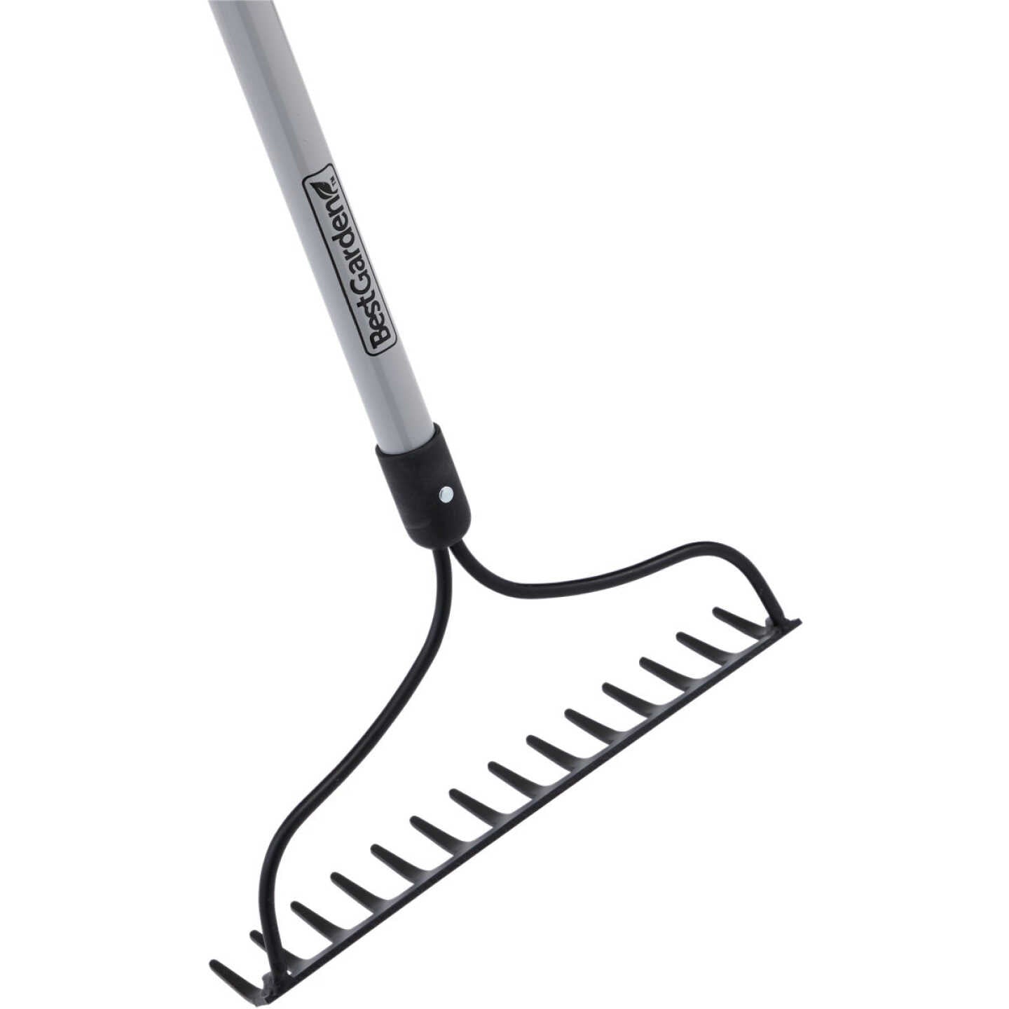 BEST GARDEN Best Garden 761624 14 In. Steel Bow Garden Rake 54 In. Handle (14-Tine) 761624