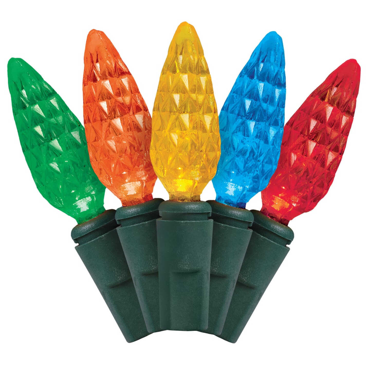 HOME IMPRESSIONS Home Impressions KT-LED-2418M Multi 70-Bulb C6 LED Light Set (1 Pack)