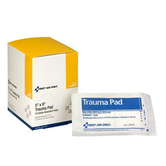 First Aid Only J236 Trauma Pads Unitized Refill 5 x 9 10 Box