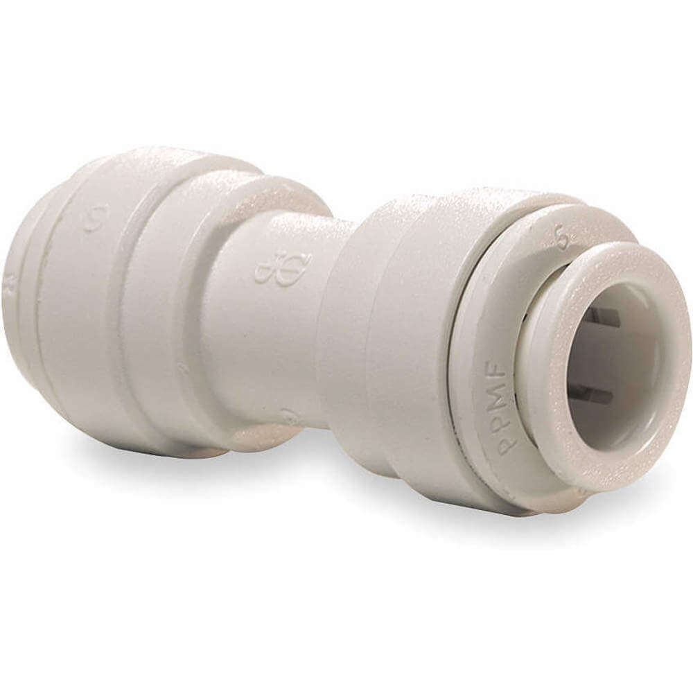 John Guest PP0416W 1/2 in. Polypropylene White Union Connector