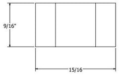 Jones Stephens B10104 Basin Nut 1/2 x 14 x 9/16 inch